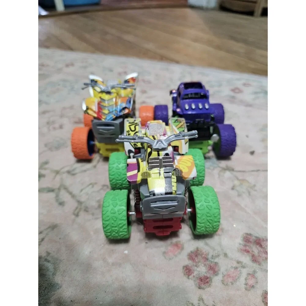 Monster Truck Toys, Friction Powered Monster Trucks, set of 3‎ Inertia